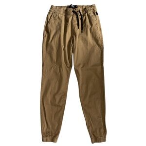 (M) Hollister Tan Brown Joggers (Men)